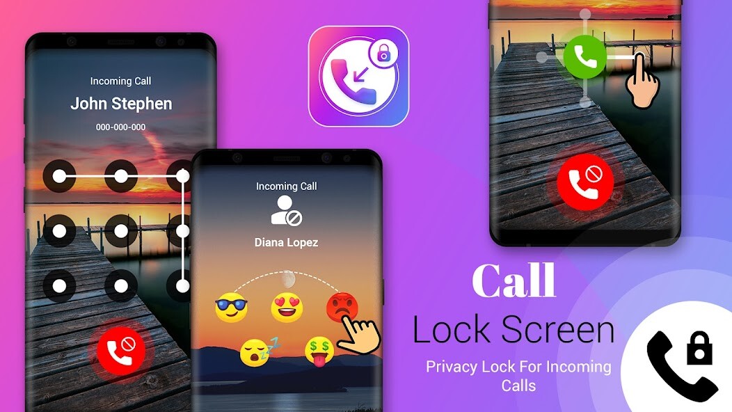 Run android online APK Incoming Call Lock Screen from MyAndroid or emulate Incoming Call Lock Screen using MyAndroid