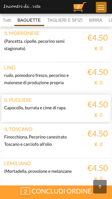Emulate iPhone app Incontri di...vite using MyAndroid