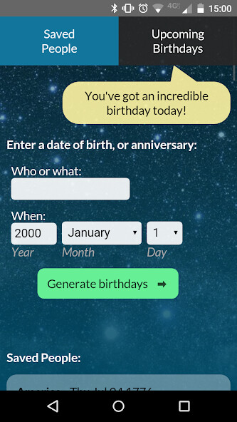 Run android online APK Incredible Birthday Machine from MyAndroid or emulate Incredible Birthday Machine using MyAndroid