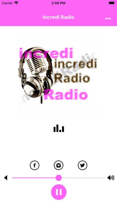 Emulate iPhone app Incredi Radio using MyAndroid