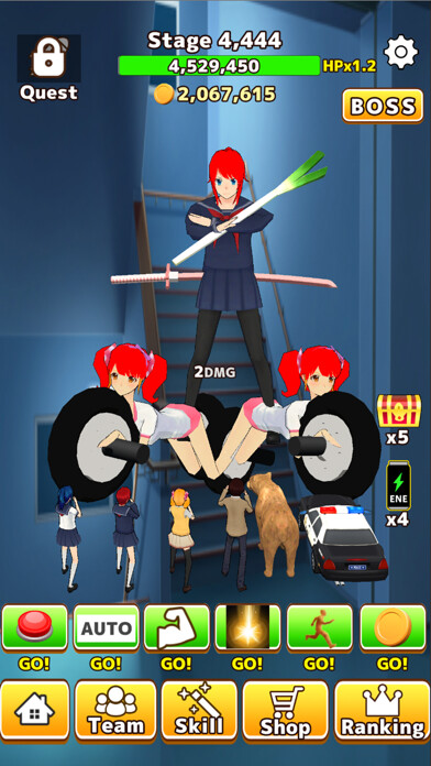 Emulate iPhone app Incremental school tap battle using MyAndroid Emulate iPhone app Incremental school tap battle using MyAndroid