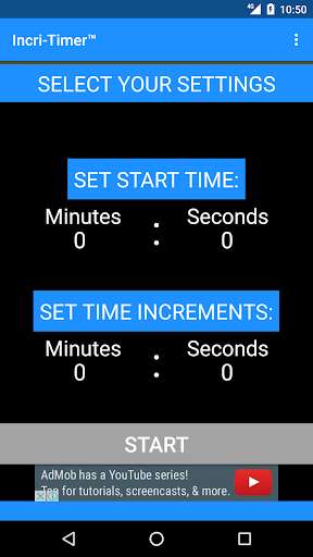 Emulate Android APK Incri-Timer - Incremental Timer for Tea  Coffee