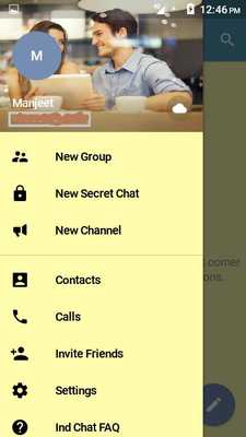 Emulate Android APK Ind Chat