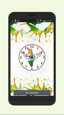 Emulate Android APK Independence clock live wallpaper Emulate Android APK Independence clock live wallpaper