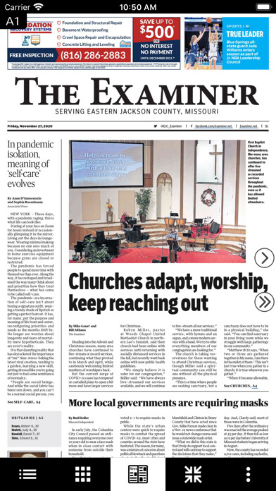 Run android online APK Independence Examiner eEdition from MyAndroid or emulate Independence Examiner eEdition using MyAndroid