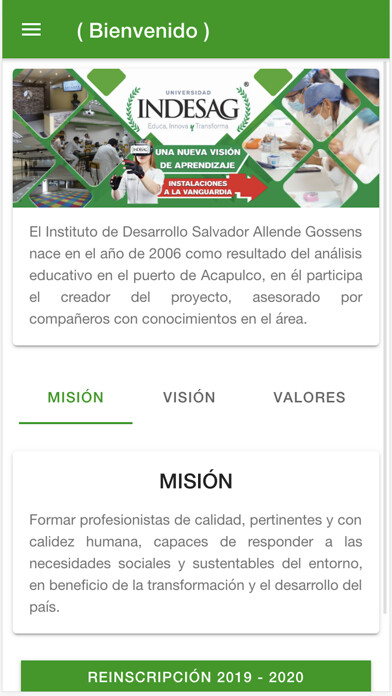 Emulate iPhone app INDESAG App Movil using MyAndroid Emulate iPhone app INDESAG App Movil using MyAndroid