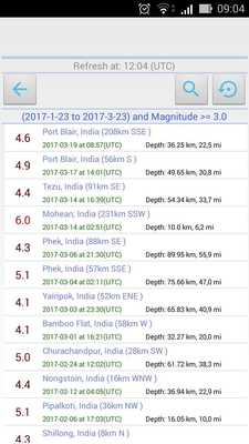 Emulate Android APK India Earthquake Alert Emulate Android APK India Earthquake Alert