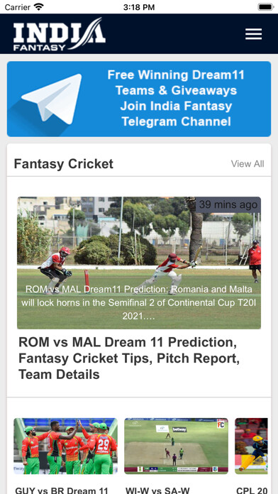 Emulate iPhone app India Fantasy using MyAndroid Emulate iPhone app India Fantasy using MyAndroid