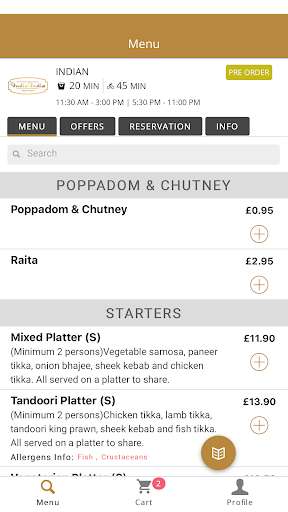 Run android online APK India India Restaurant from MyAndroid or emulate India India Restaurant using MyAndroid