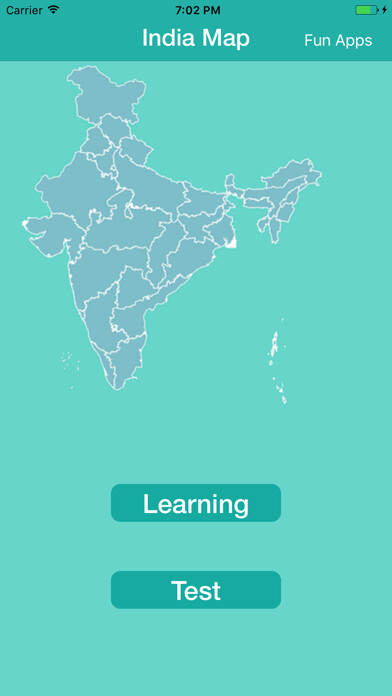 Emulate iPhone app India Map With Learn And Test using MyAndroid