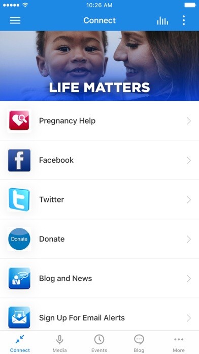 Emulate iPhone app Indiana Right to Life using MyAndroid Emulate iPhone app Indiana Right to Life using MyAndroid