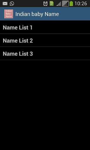 Emulate Android APK Indian Baby Names Emulate Android APK Indian Baby Names