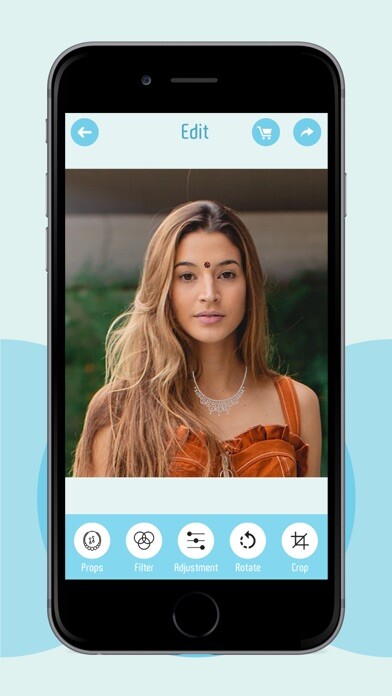 Emulate iPhone app Indian Bridal Makeup Kit using MyAndroid