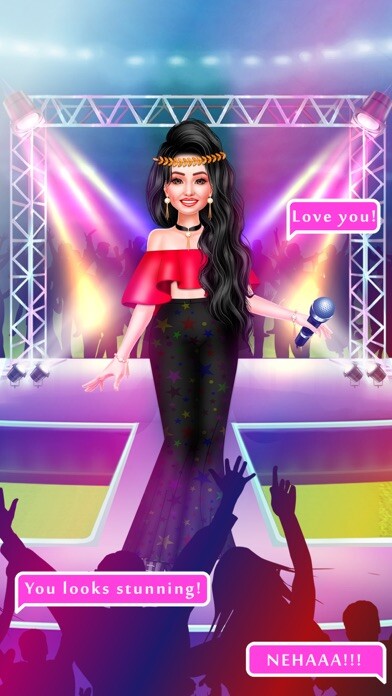 Emulate iPhone app Indian Celeb Singer Makeover using MyAndroid