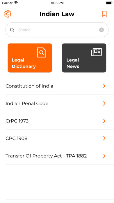 Emulate iPhone app Indian Constitution/Penal Code using MyAndroid Emulate iPhone app Indian Constitution/Penal Code using MyAndroid