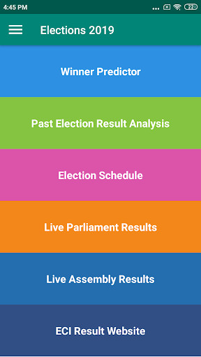 Run android online APK Indian Elections Schedule and Result Details from MyAndroid or emulate Indian Elections Schedule and Result Details using MyAndroid
