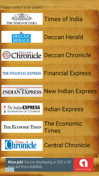 Run android online APK Indian English News App from MyAndroid or emulate Indian English News App using MyAndroid