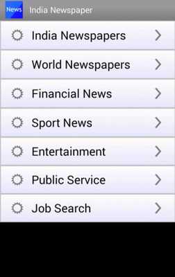 Emulate Android APK India Newspaper (Indian News)