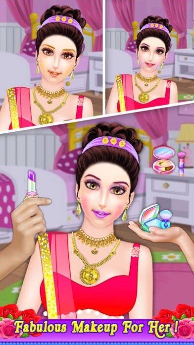 Emulate iPhone app Indian Fashion Stylist Girl using MyAndroid Emulate iPhone app Indian Fashion Stylist Girl using MyAndroid