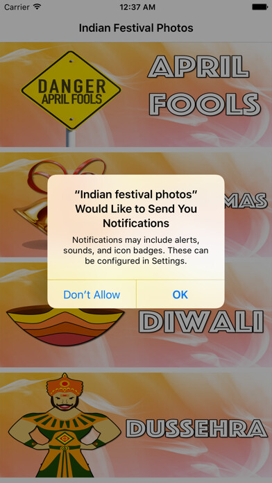 Emulate iPhone app Indian Festival Photos using MyAndroid Emulate iPhone app Indian Festival Photos using MyAndroid