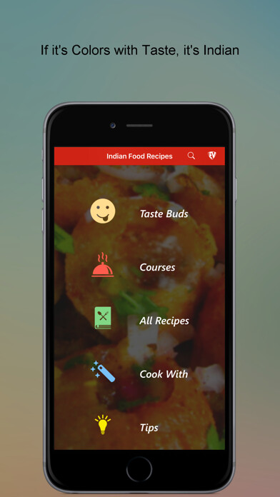 Emulate iPhone app Indian Food Recipes Cookbook using MyAndroid Emulate iPhone app Indian Food Recipes Cookbook using MyAndroid
