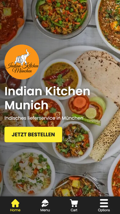Emulate iPhone app Indian Kitchen Munich using MyAndroid Emulate iPhone app Indian Kitchen Munich using MyAndroid