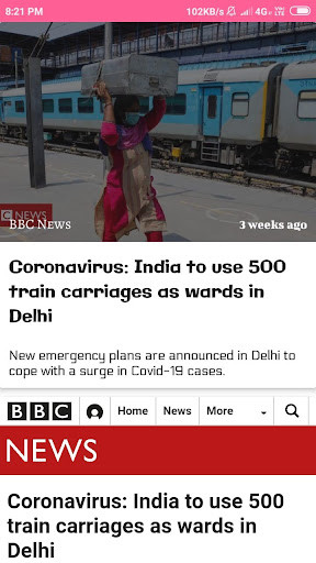 Run android online APK Indian Latest News App from MyAndroid or emulate Indian Latest News App using MyAndroid