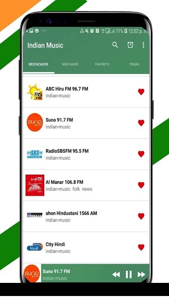 Run android online APK Indian Music app from MyAndroid or emulate Indian Music app using MyAndroid