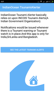 Emulate Android APK Indian Ocean Tsunami Alerter Emulate Android APK Indian Ocean Tsunami Alerter