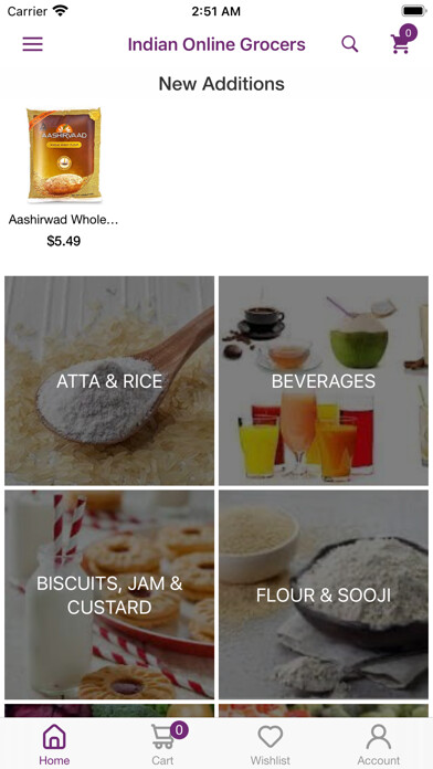 Emulate iPhone app Indian Online Grocers using MyAndroid Emulate iPhone app Indian Online Grocers using MyAndroid