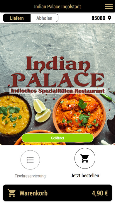 Emulate iPhone app Indian Palace Ingolstadt using MyAndroid Emulate iPhone app Indian Palace Ingolstadt using MyAndroid