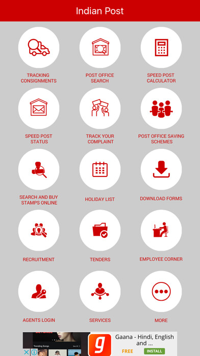 Emulate Android APK Indian Post