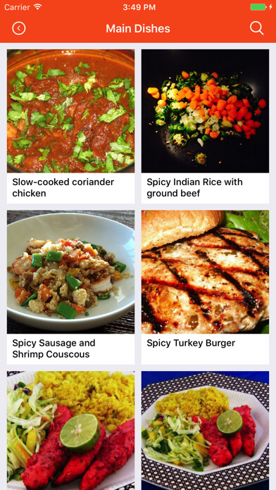 Emulate iPhone app Indian Recipes: Food recipes, cookbook, meal plans using MyAndroid Emulate iPhone app Indian Recipes: Food recipes, cookbook, meal plans using MyAndroid