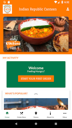 Run android online APK Indian Republic Canteen from MyAndroid or emulate Indian Republic Canteen using MyAndroid