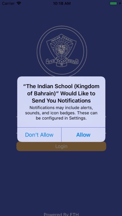 Emulate iPhone app Indian School Bahrain using MyAndroid Emulate iPhone app Indian School Bahrain using MyAndroid