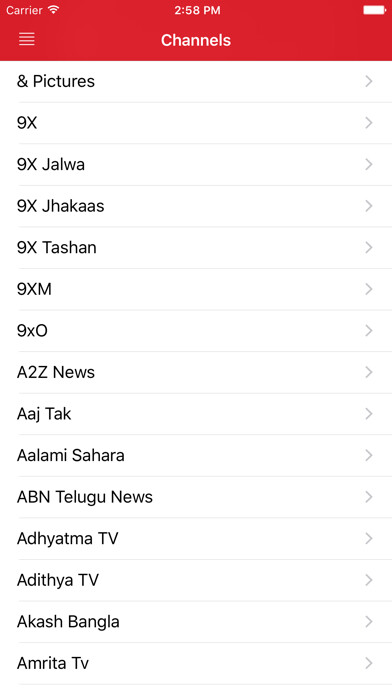 Emulate iPhone app Indian Television Guide using MyAndroid Emulate iPhone app Indian Television Guide using MyAndroid