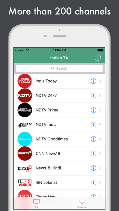 Emulate iPhone app भारतीय टीवी - Indian TV live using MyAndroid Emulate iPhone app भारतीय टीवी - Indian TV live using MyAndroid