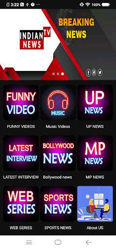 Run android online APK Indian TV News from MyAndroid or emulate Indian TV News using MyAndroid Run android online APK Indian TV News from MyAndroid or emulate Indian TV News using MyAndroid