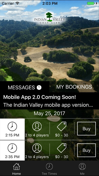 Emulate iPhone app Indian Valley Golf Tee Times using MyAndroid Emulate iPhone app Indian Valley Golf Tee Times using MyAndroid