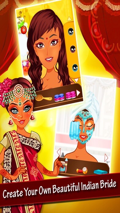 Emulate iPhone app Indian Wedding Makeover & Spa using MyAndroid Emulate iPhone app Indian Wedding Makeover & Spa using MyAndroid