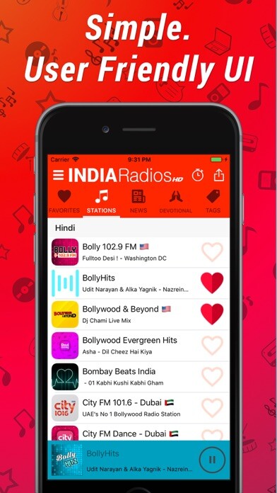 Emulate iPhone app India Radios HD using MyAndroid Emulate iPhone app India Radios HD using MyAndroid