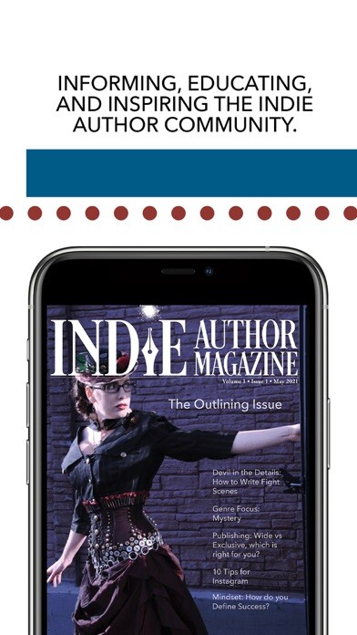 Emulate iPhone app Indie Author Magazine . using MyAndroid