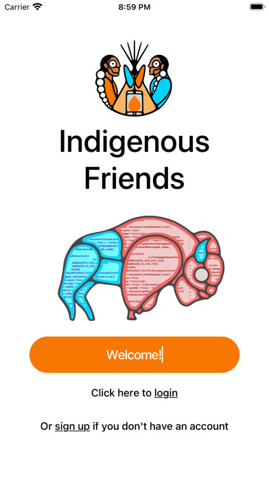 Emulate iPhone app IndigiFriends using MyAndroid