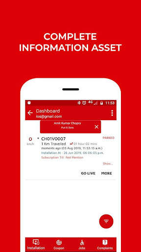 Run android online APK IndiTrack Admin App from MyAndroid or emulate IndiTrack Admin App using MyAndroid
