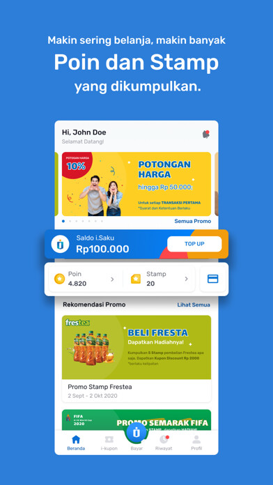 Emulate iPhone app Indomaret Poinku using MyAndroid Emulate iPhone app Indomaret Poinku using MyAndroid