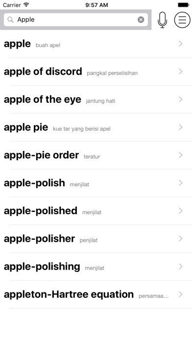 Emulate iPhone app Indonesian English Dictionary - IndoEngDict using MyAndroid Emulate iPhone app Indonesian English Dictionary - IndoEngDict using MyAndroid