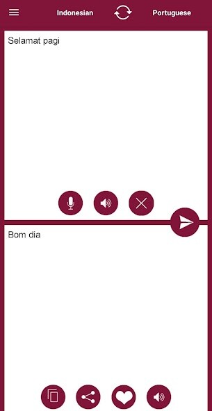 Run android online APK Indonesian-Portuguese Translator from MyAndroid or emulate Indonesian-Portuguese Translator using MyAndroid