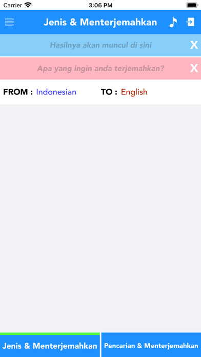 Emulate iPhone app Indonesian to English Convert using MyAndroid Emulate iPhone app Indonesian to English Convert using MyAndroid