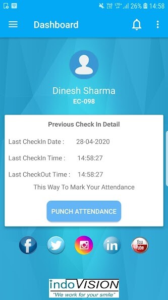 Run android online APK Indovision HRMS from MyAndroid or emulate Indovision HRMS using MyAndroid Run android online APK Indovision HRMS from MyAndroid or emulate Indovision HRMS using MyAndroid