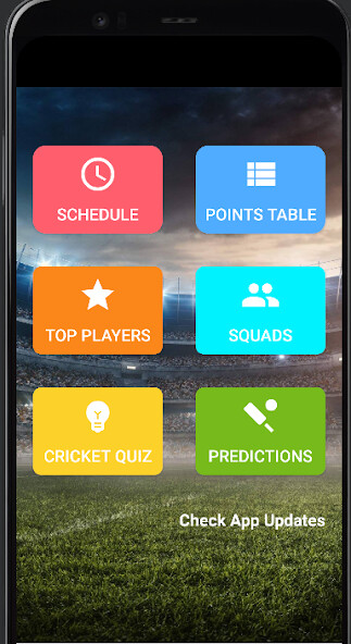 Run android online APK IND VS SA - Schedule  updates from MyAndroid or emulate IND VS SA - Schedule  updates using MyAndroid